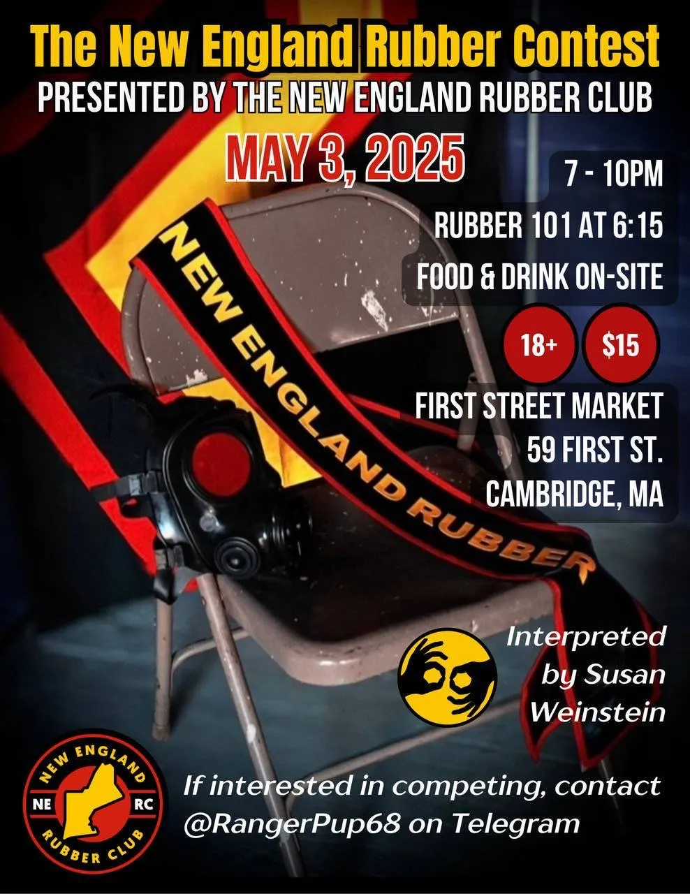 New England Rubber Contest May 3 2025